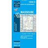 Carte randonnées IGN Masseube - 1844 E