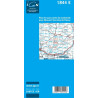 Carte randonnées IGN Masseube - 1844 E