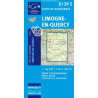 Carte randonnées IGN - 2139 E - Limogne en Quercy