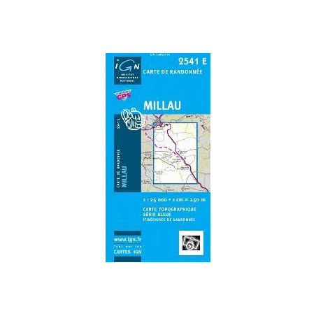Millau - IGN 2541 E