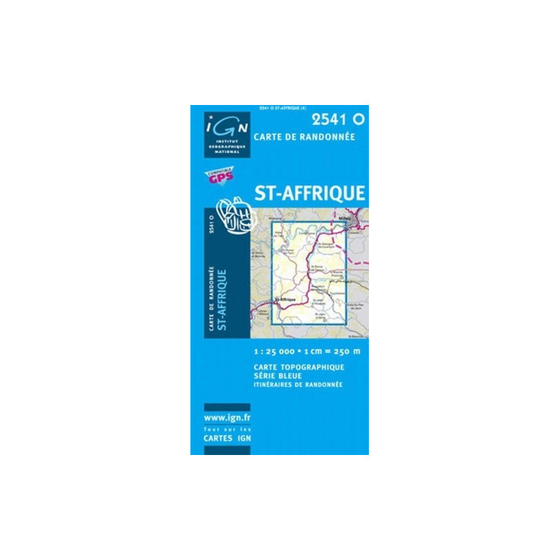 Ste Affrique - IGN 2541 O Ste Affrique - IGN 2541 O