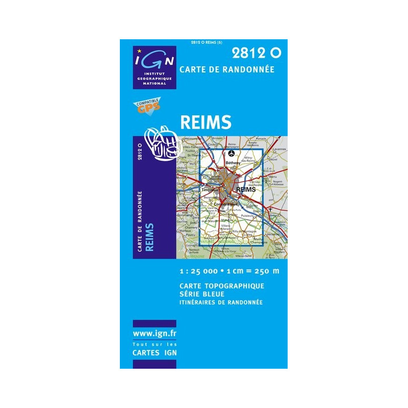 Reims - IGN 2812 O Reims - IGN 2812 O