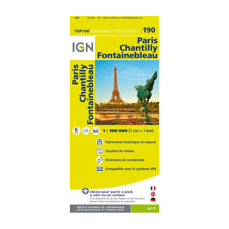 Paris Chantilly Fontainebleau - TOP 100 IGN 190