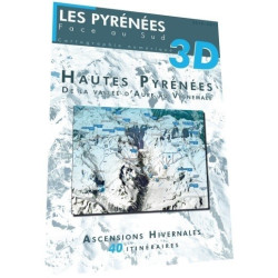 Hautes Pyrénées 3D, de la vallée d'Aure au Vignemale (hiver) - Face au Sud