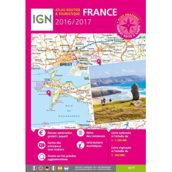 Atlas routier France 2016 -2017 - IGN