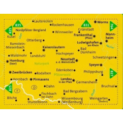 Naturpark Pfalzerwald - Kompass 826