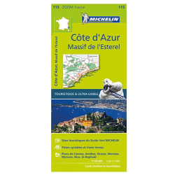Côte d'Azur Massif de l'Esterel 2016 - Michelin Zoom 115