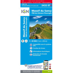 Massif du Sancy - IGN 2432 ETR