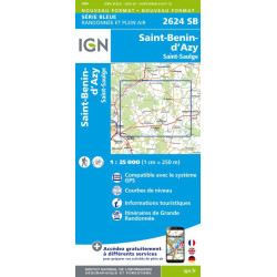 St Benin d'Azy - IGN 2624 SB