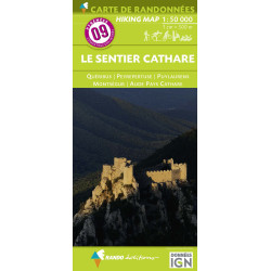 Le sentier cathare - Randoéditions N°09