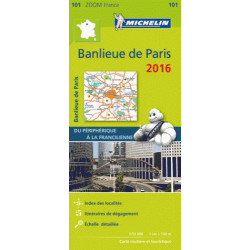 Grande banlieue Paris 2016 - Michelin Zoom 101