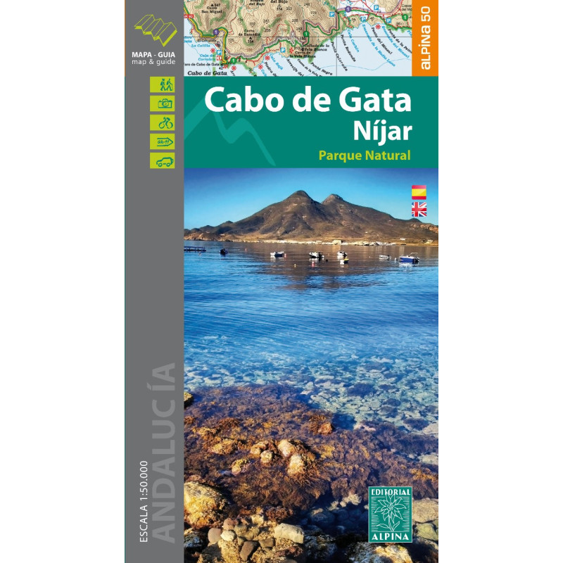 Achat Cartes randonnées Cabo de Gata - Alpina
