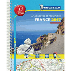 Atlas Routier Michelin France plastifié 2017