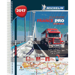 Atlas routier Michelin France professionnel 2017
