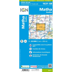 Matha, Rouillac - IGN 1631 SB