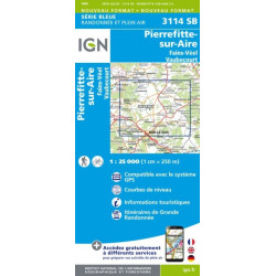 Pierrefitte-sur-Aire, Fains-Véel - IGN - 3114 SB