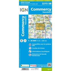 Commercy, Vaucouleurs - IGN - 3215 SB