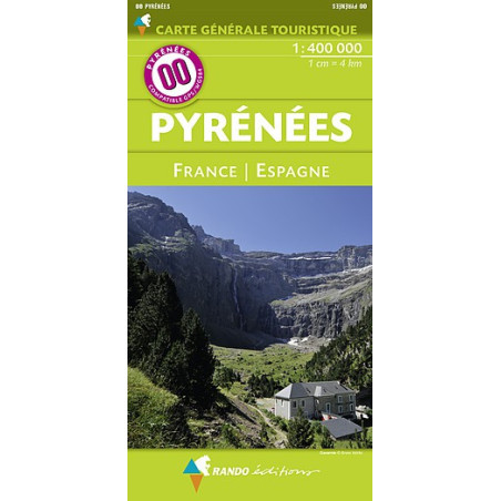 Pyrénées France, Espagne - Randoéditions