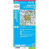 Achat carte de randonnées Massif de la Chartreuse Sud - IGN 3334 OTR - carte Résistante