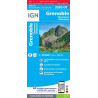 Achat carte de randonnées  Grenoble - IGN 3335 OTR - carte Résistante