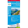 Achat carte de randonnées carte de randonnées Champsaur Vieux Chaillol PN des Ecrins - IGN 3437 OTR