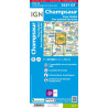 Achat carte de randonnées carte de randonnées Champsaur Vieux Chaillol PN des Ecrins - IGN 3437 OTR