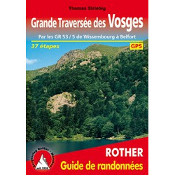 Achat Topo guide randonnées - Grande Traversée des Vosges - Rotherr