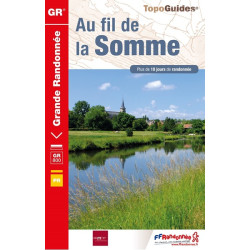 Topo guide randonnées - Au fil de la Somme - FFRP 8000