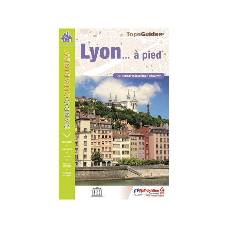 Topo guide randonnées - Lyon à pied - FFRP VI08