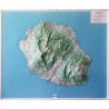 Carte en relief - Île de la Réunion - 60103