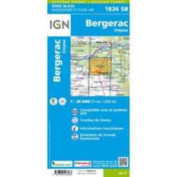 Achat Carte randonnées IGN - 1836 sb - Creysse
