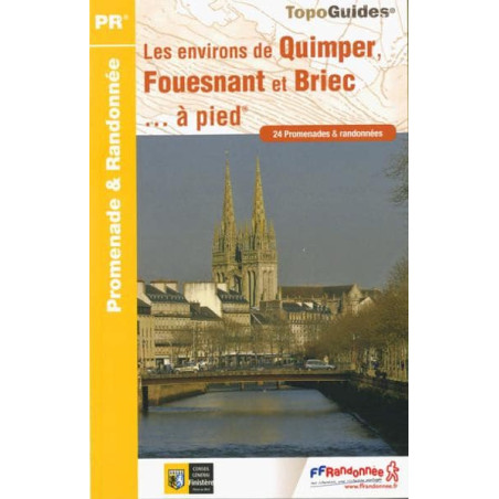 Achat topo guide environ Quimper-Fouesnant Briec P299 à pied- FFRP