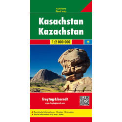 Achat Carte routière - Kazakhstan - Freytag