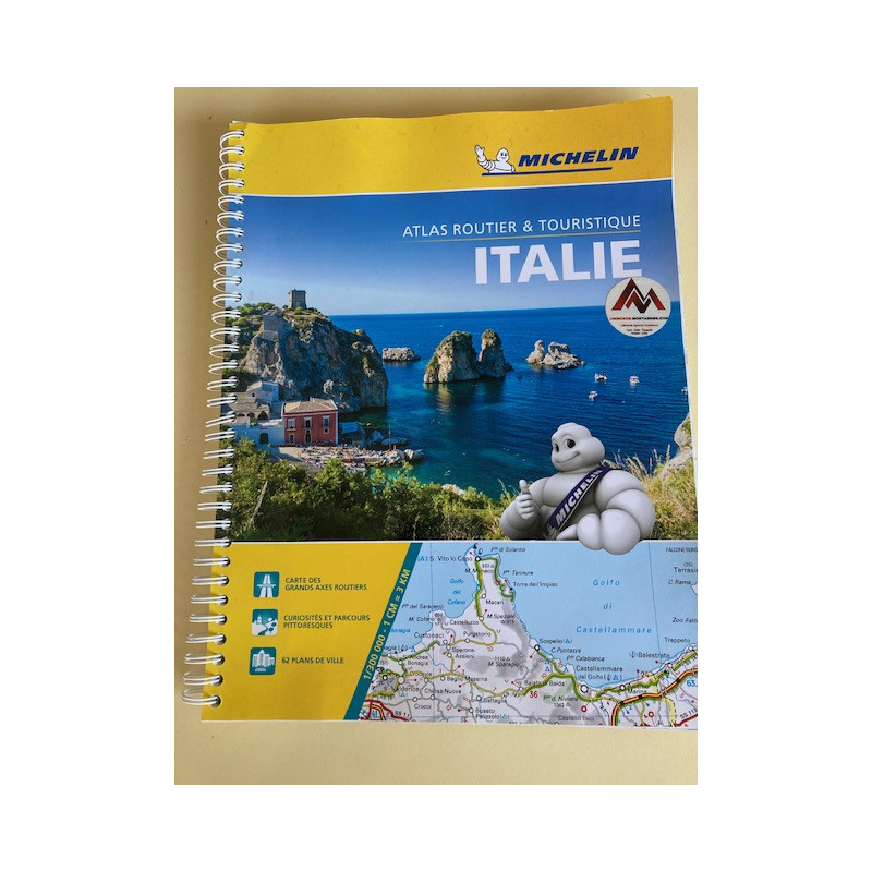 Atlas routier et touristique Michelin - Italie 2017