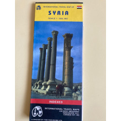 Achat Carte routière - Syria- ITM