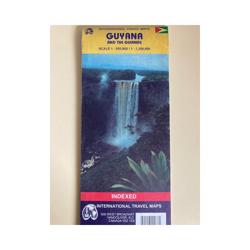 Achat carte routière Guyana - ITM Achat carte routière Guyana - ITM