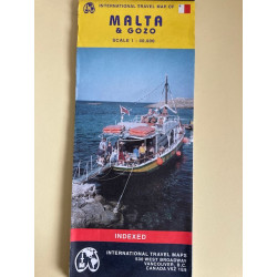Achat carte routière Malta et Gozo - ITM