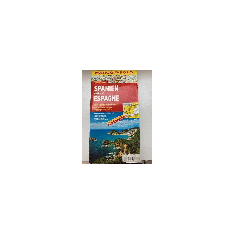 Achat carte Espagne - Marco polo Achat carte Espagne - Marco polo
