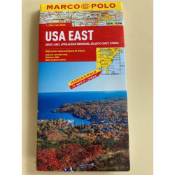 Achat carte USA Est - Marco Polo