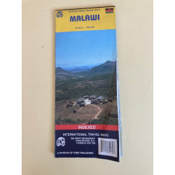 Achat carte routière Malawi - ITM