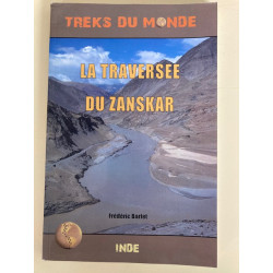 Achat guide trek la traversée du Zanskar - Frédéric Barlet