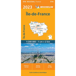 Ile-de-France 2017 - Michelin 514