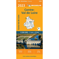 Centre  Val-de-loire Michelin 518