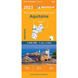 Aquitaine 2016 - Michelin 524
