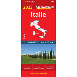 Achat Carte routière Michelin - Italie  - 735