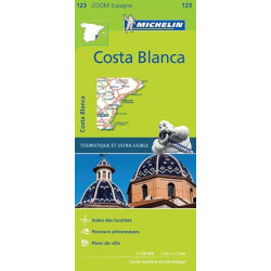 Achat Carte routière Michelin - Costa Blanca - zoom 123