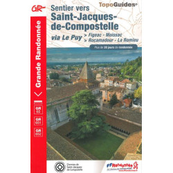 Sentier vers Saint-Jacques-de-Compostelle : Figeac - Moissac - FFRP 652