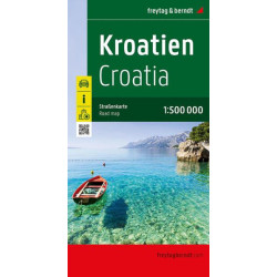 Achat Carte routière - Croatie - Freytag