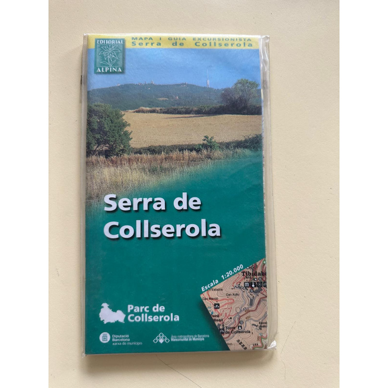 Achat carte Serra de Collserola
