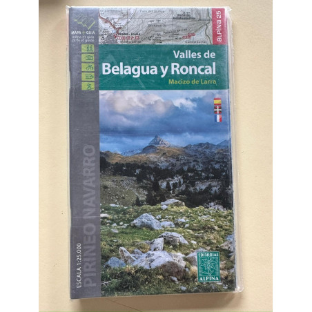 Achat carte Valles de Belagua y Roncal